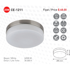 CE-light CE-1211-Ledli Duvar Aplik
